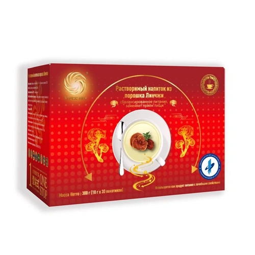 Растворимый напиток из порошка линчжи